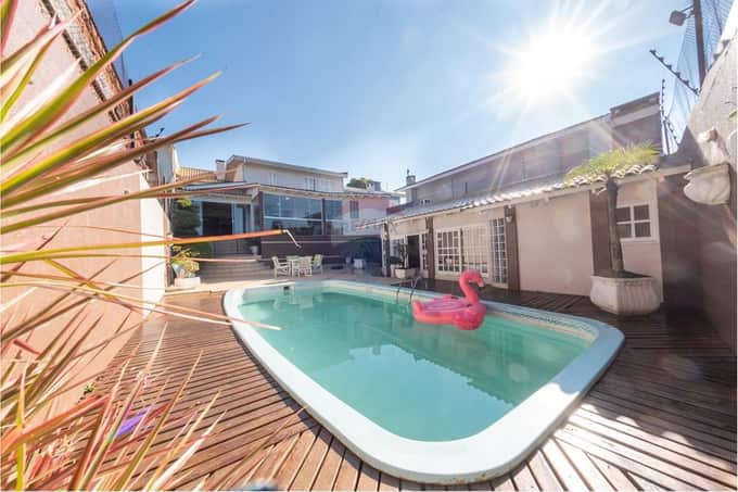 Casa 4 quartos com piscina e salão de festas ao lado do PF Shopping